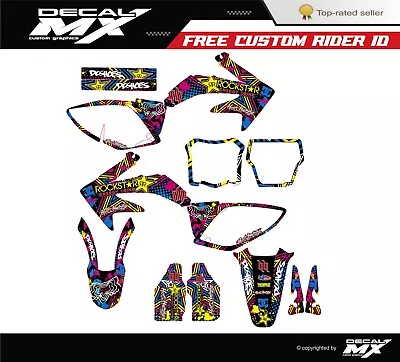 FITS HONDA CRF450R (2005 To 2008) Crf 450r Graphic Kit Decals Stickers Racing • $128.24