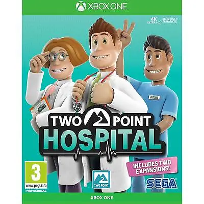 Two Point Hospital XBOX ONE [inc 2 Expansions] New And Sealed • £12.99