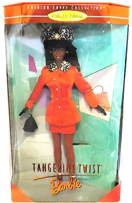 Vintage 1997 Barbie Tangerine Twist African American Nib • $12.99