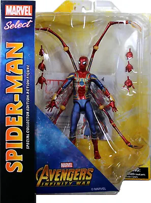 Marvel Select ~ IRON SPIDER-MAN ACTION FIGURE ~ Avengers: Infinity War ~ DST • $399.99
