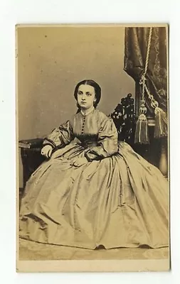 19th Century Fashion - 1800s Carte-de-visite Photograph - Keely Of Philadelphia • $9