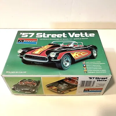 Monogram 1/24 ‘57 Street Vette Car Truck Model Kit #2283 HTS • $37.99