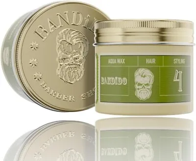 Bandido Hair Styling Aqua Wax | Light Hold Shaping Aqua Wax |  No4 Green 125 Ml • £8.49