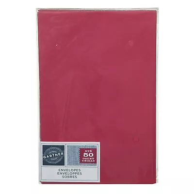 Red A9 Envelopes - 50 Count • $17.70