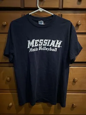 Messiah Mens Volleyball T Shirt Size Men’s Medium Blue (j4) • $20.87