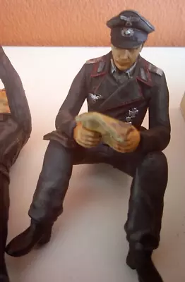 £18 • Buy 1/16th WW2 German Tank Commander 1:16 Scale Solid Resin Painted Figure