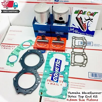 Yamaha 760cc Top End Rebuild Kit - 0.5mm Over Size - Yamaha WaveBlaster 2 GP 760 • $231.69