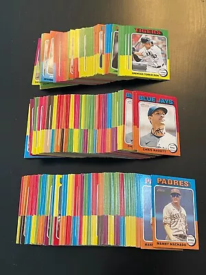 2024 Topps Heritage Singles 301-500 You Pick Buy 4 Get 1 Free • $0.99