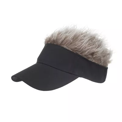  Baseball  Funny  SunVisor Hat Short  Hair  For Men Adults P7P4 • $13.59