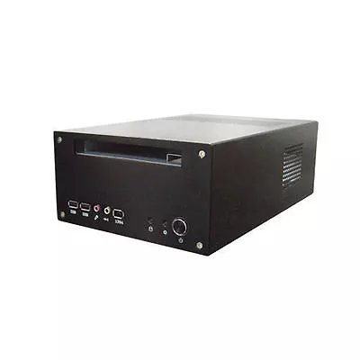 Silverstone LC12B (black) SFF HTPC Case (No Power Supply) • $79.99