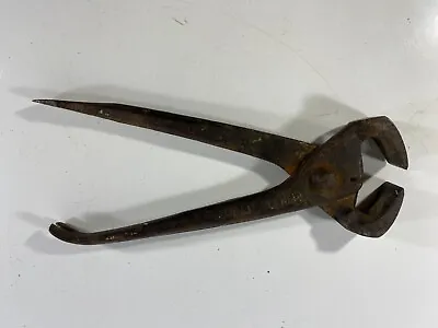 Vintage Iron Heller Bros Farrier Pliers Brothers 9  • $14.95