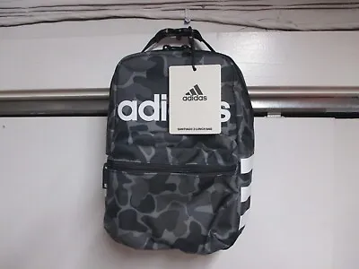 Adidas Brand Santiago 2 Camo Lunch Bag (insulated) Nwt Backback Look Multipocket • $13.99