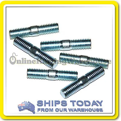 Go Kart Wheel Studs Steel M8 6 Pack Suit Kart Hubs Hq Cold Rolled Australia Made • $23.95