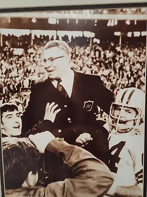 1st Super Bowl Win Vince Lombardi Gelatin Silver Photo 16 X20  Green Bay Packers • $115