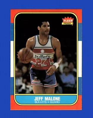 1986-87 Fleer Set-Break # 67 Jeff Malone NR-MINT *GMCARDS* • $0.79