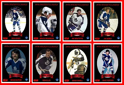 1970s Retro Classics Toronto Maple Leafs CUSTOM MADE Hockey Cards YOU PICK • $1.88