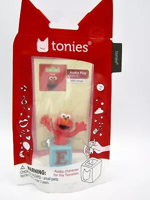 Tonies Sesame Street Elmo Audio Play Figurine Character - Sealed (slight Damage) • $19.95