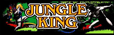 Jungle King Arcade Marquee For Reproduction Header/Backlit Sign • $15.75