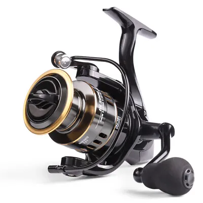 $31.98 • Buy NEW Fishing Reel HE1000-7000 Max Drag 10kg High Speed Metal Spool Spinning Reel