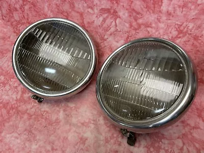 Nice 1932 Ford Headlights Ford Script Twolite  Hot Rat Rod Lowrider  Flathead • $299.50