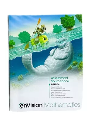Envision Math Grade 4 Assessment Sourcebook Guide Benchmark Test Homeschool 2020 • $38.99