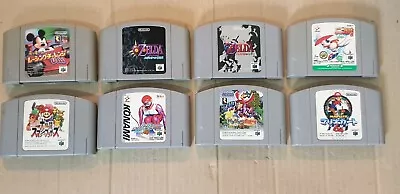 N64 Nintendo 64 NTSC J Japan Zelda Majoras Mask Ocarina Of Time Mickey Mouse • £4