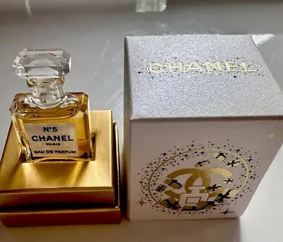 CHANEL N5 PERFUME MINIATURE FOR COLLECTORS. Traveling Size 5 ML FOR THE VANITY • $65