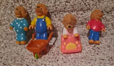 Berenstain Bears Family Figures 1986 McDonald's Vintage Happy Meal Toys • $1.99