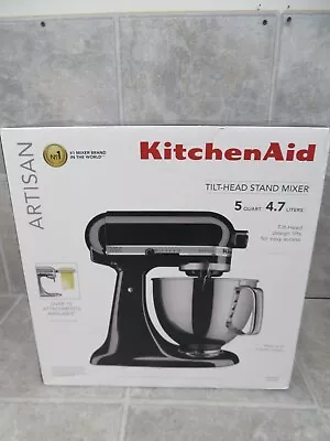 Kitchen Aid KSM150PSOB Artisan 5-Qt. Stand Mixer W/Pouring Shield ONYX BLACK • $299.95