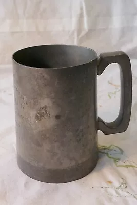 £80 • Buy Wolverhampton Aero Club - First Solo Flight - Pewter Glass Bottomed One Pint Pot