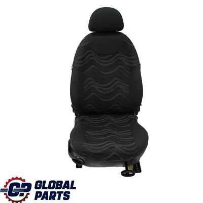Mini Cooper One R50 Front Right O/S Cloth Seat Aqua Panther Black • £109.99