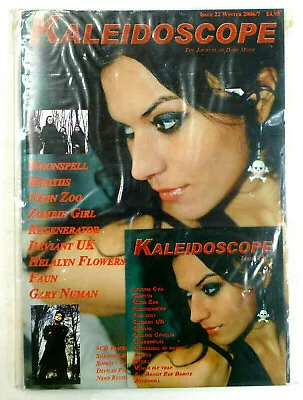 KALIEDSCOPE  Magazine & CD Issue 22 Goth Darkwave Moonspell RPb 15 • $14