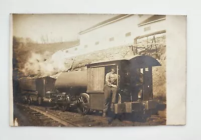 Train  Coal Mine Rppc Williamstown?  Dauphin County Pa C1906 • $9.99