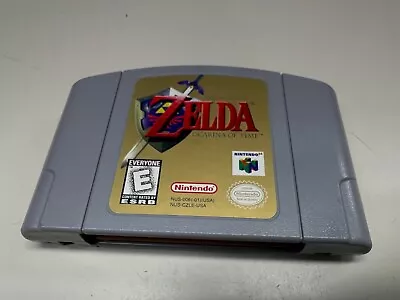 Authentic The Legend Of Zelda Ocarina Of Time N64 *fully Functional*  Nintendo • $24.50