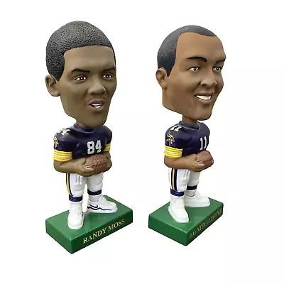 Randy Moss & Daunte Culpepper Minnesota Vikings 2000-Special Edition Bobblehead • $13.49