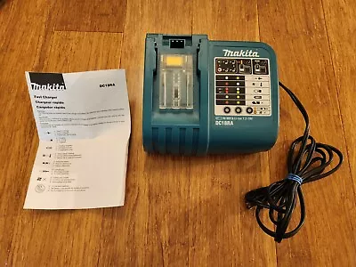 Genuine Makita 7.2 - 18V DC18RA Rapid Fast Battery Charger With Chime Tested • $14.99