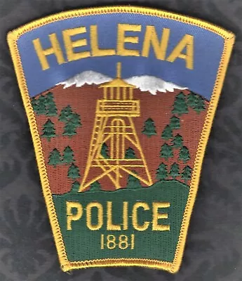 👀🤔😂👍   Helena Montana Police Patch  Guaranteed 100% Authentic • $7.95