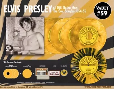 Elvis Presley The Sun Singles 1954-1955 Third Man Records Vault #59 TMR UNOPENED • $32