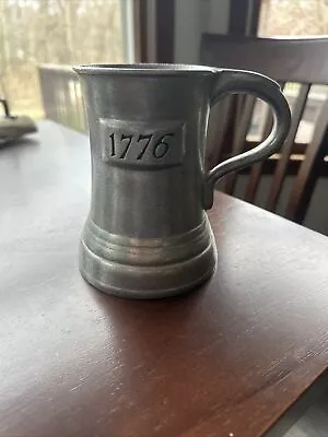 Vintage Aluminum Beer 1776 Pewter Mug Beer Stein Tankard Wilton Bicentennial  • $0.99