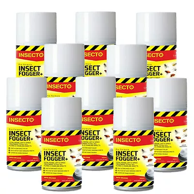 Insect Fogger PRO Killer Smoke Fumer Flea Bed Bug Moth Fly Cockroach Insecto++ • £102.99