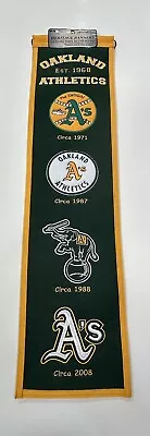 Oakland Athletics MLB Winning Streak Embroidered Heritage Banner!!! • $60