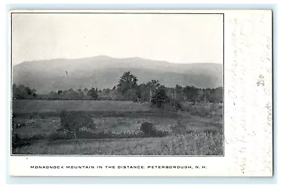 1905 Monadnock Mountain In The Distance - Peterborough NH Posted View • $16.99