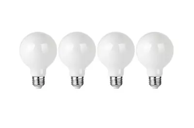 LED Edison Light Bulbs Dimmable G25 LED Filament E26 5000K Daylight (4 Pack) • $22.51