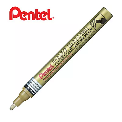 Pentel Permanent Oil Based Paint Pen Car Bike Tyre Tire Metal Marker Waterproof • £3.79