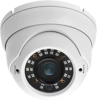 Avis 5MP PoE CCTV Secuirty IP Camera Alerts IR Night IP66 Waterproof Varifocal • £31