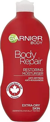 Garnier Body Repair Body Lotion Dry Skin 3600540299277 Maple 400 Ml Pack Of • £4.80