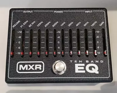 MXR M108 10 Band Equalizer Ten Band EQ Used Tested • $98