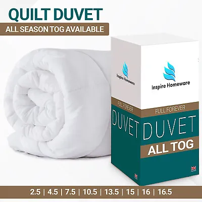 Hotel Collection Duvet TOG 4.5 10.5 13.5 15 Quilt Warm Soft Single Double King • £21.99