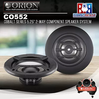 Orion CO552 Cobalt Series 5.25  2-Way Component Speaker System • $249.99