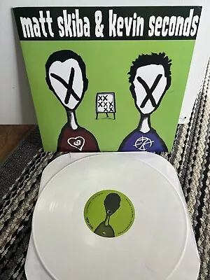 Matt Skiba Kevin Seconds Split 12  White Vinyl LP Alkaline Trio 7 Seconds • $99.99